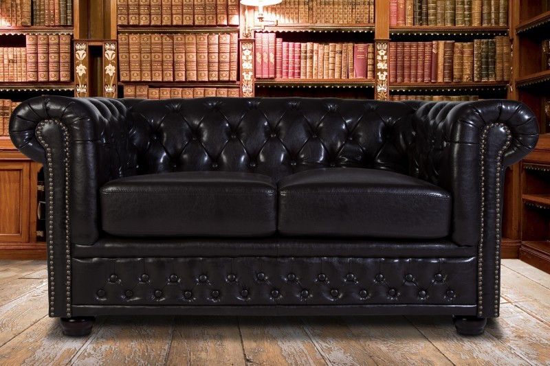 wohnzimmer chesterfield:Casa Padrino Chesterfield 2er Sofa Dunkelbraun – Wohnzimmer Couch wohnzimmer chesterfield:Casa Padrino Chesterfield 2er Sofa Dunkelbraun – Wohnzimmer Couch
