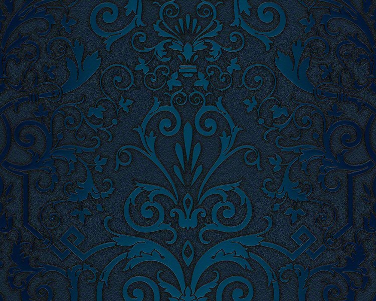 Barock Tapete T?rkis Braun : Versace Pattern Barock Tapete T?rkis Braun : Versace Pattern