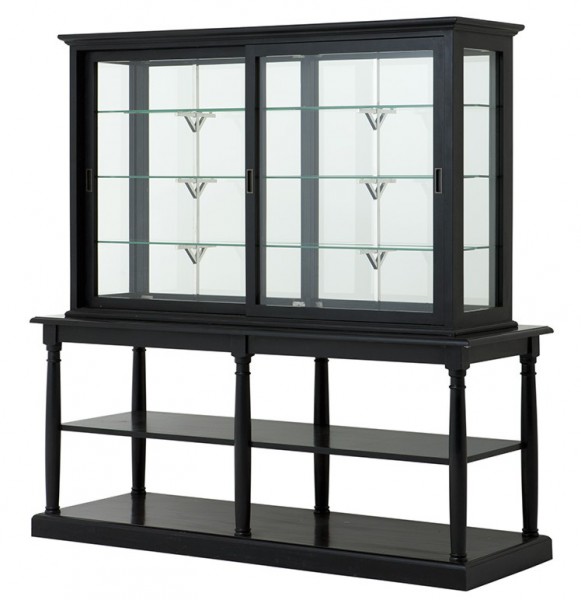 luxus wohnzimmer schränke:Luxus Glas Vitrinen Schrank Schwarz Massivholz London Wohnzimmer luxus wohnzimmer schränke:Luxus Glas Vitrinen Schrank Schwarz Massivholz London Wohnzimmer