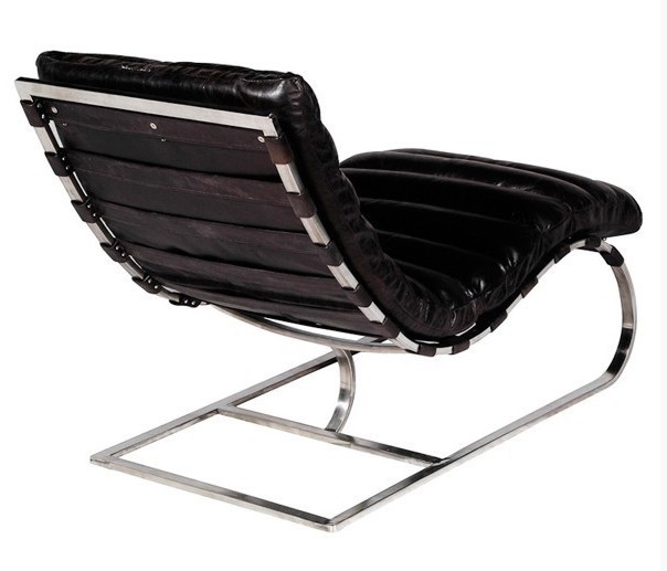 ~ Sessel Schwarz Leder Sessel Art Deco Lounge Relax Sessel Echt Leder Lounge Sessel Echt Leder Schwarz ~ Sessel Schwarz Leder Sessel Art Deco Lounge Relax Sessel Echt Leder