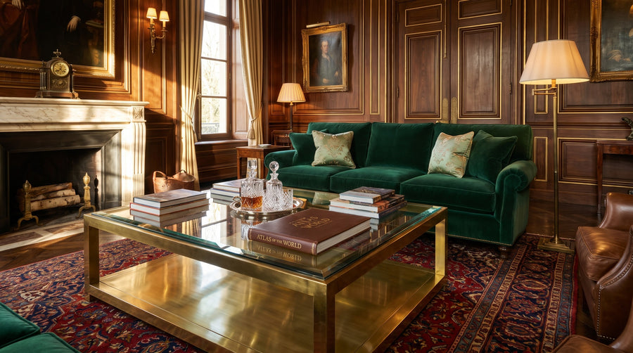 Table basse avec plateau en verre : entretien et usage quotidien