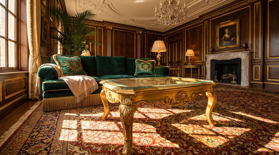 Coffee table with a glass top: maintenance effort and effect in the room