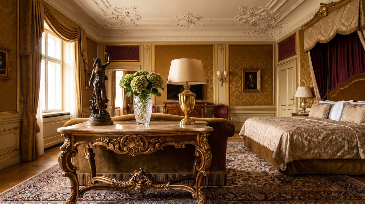 Décoration dans la chambre d'hôtel : peu de pièces, solidement fixées
