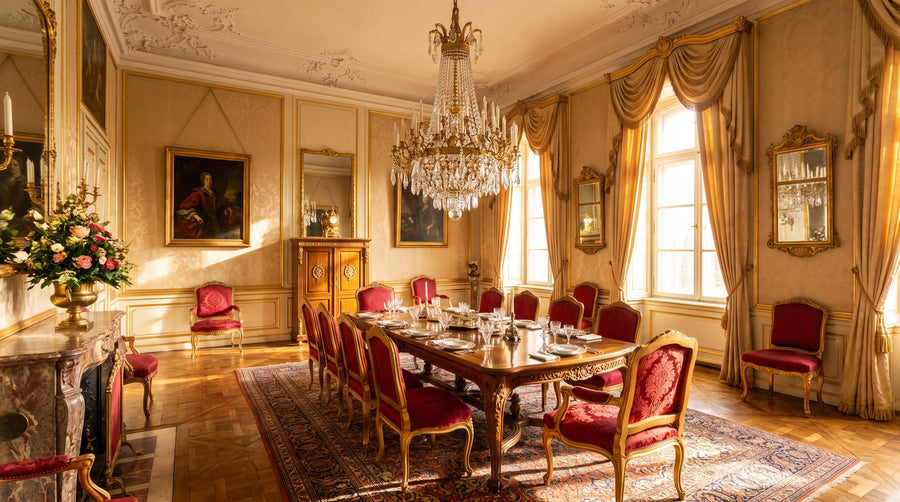 Tavolo da pranzo e illuminazione: centrare la lampada sopra il piano