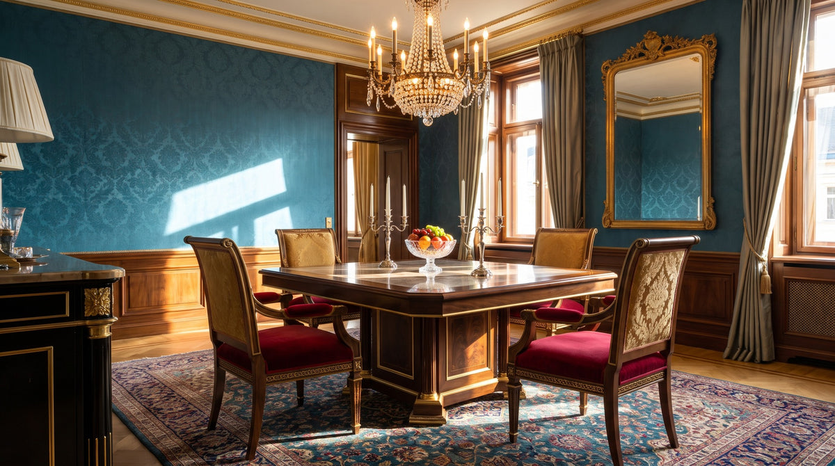 Mesa de comedor cuadrada para cuatro: cuando la forma aporta calma al espacio