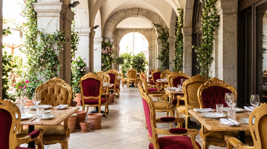 Furniture for Outdoor Hospitality Areas: Requirements and Selection