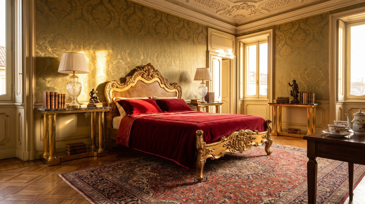 Lit et console : table de chevet avec plus de surface de rangement