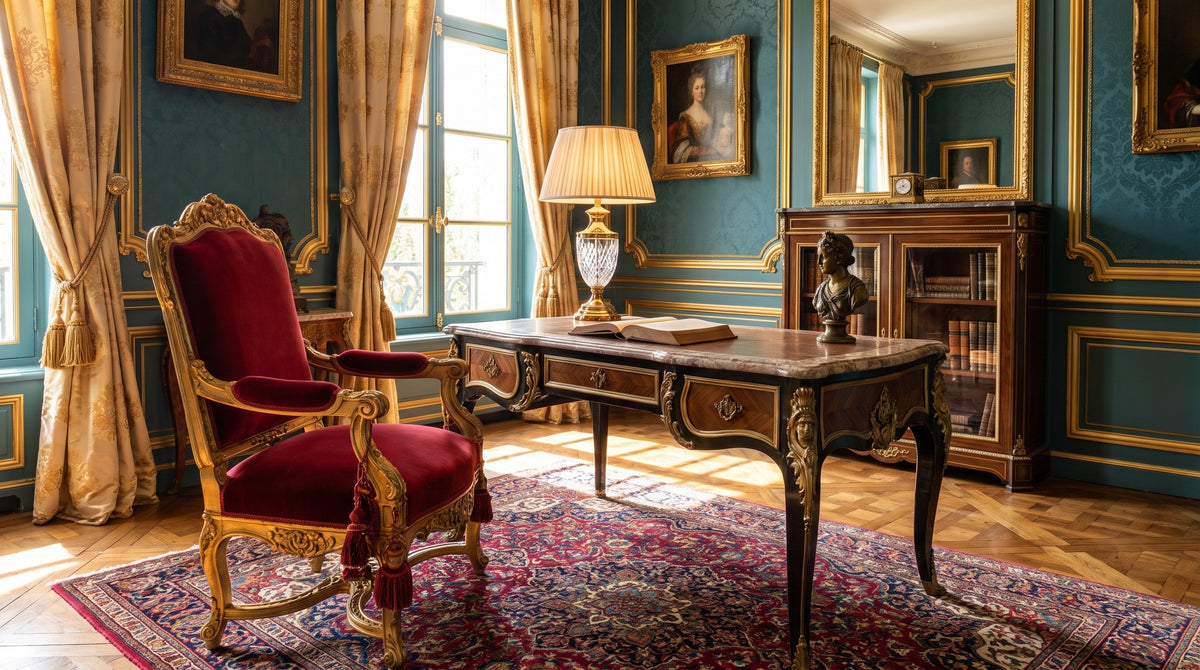 Armchairs at the Desk: Setting Up a Workspace Without an Office Chair