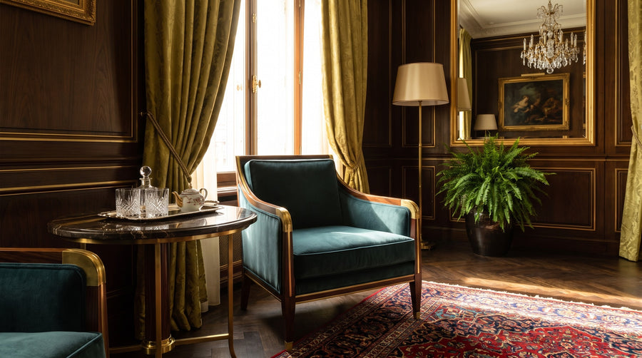 Fauteuils dans les chambres d'hôtel : fonction plutôt que décoration