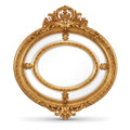 Casa Padrino Luxus Barock Wandspiegel Rund Gold (KI Studio)
