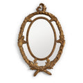 Casa Padrino Wandspiegel Oval Gold Barock (KI Studio)