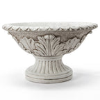 Casa Padrino Luxus Barock Blumentopf Grau Ø 100 x H. 60 cm - Made in Italy (KI Garten 37_00)