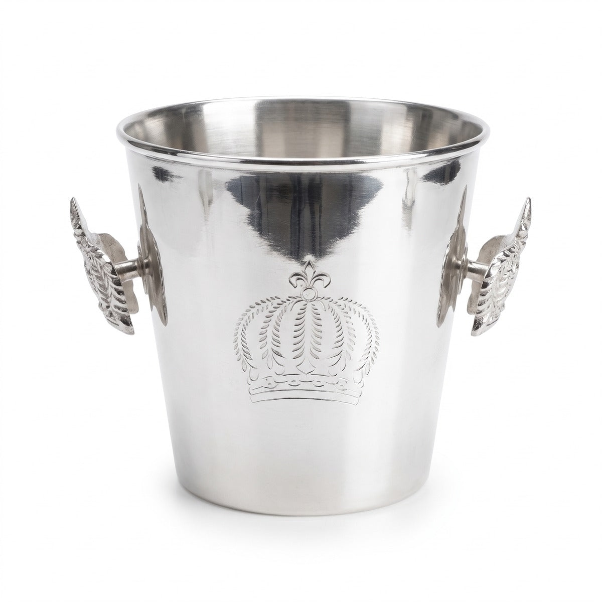 Pompöös by Casa Padrino Luxus Barock Champagnerkühler Silber H. 23 cm - designed by Harald Glööckler (KI Studio)