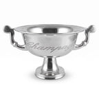 Casa Padrino Luxus Tisch Weinkühler aus Aluminium silber H 30 cm B 65 cm (KI Studio)