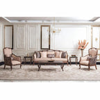 Casa Padrino Luxus Barock Beistelltisch Braun H. 57 cm - Barock Wohnzimmer Möbel