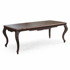 Casa Padrino Luxus Barock Esstisch Braun 220 cm - Barock Esszimmer Möbel