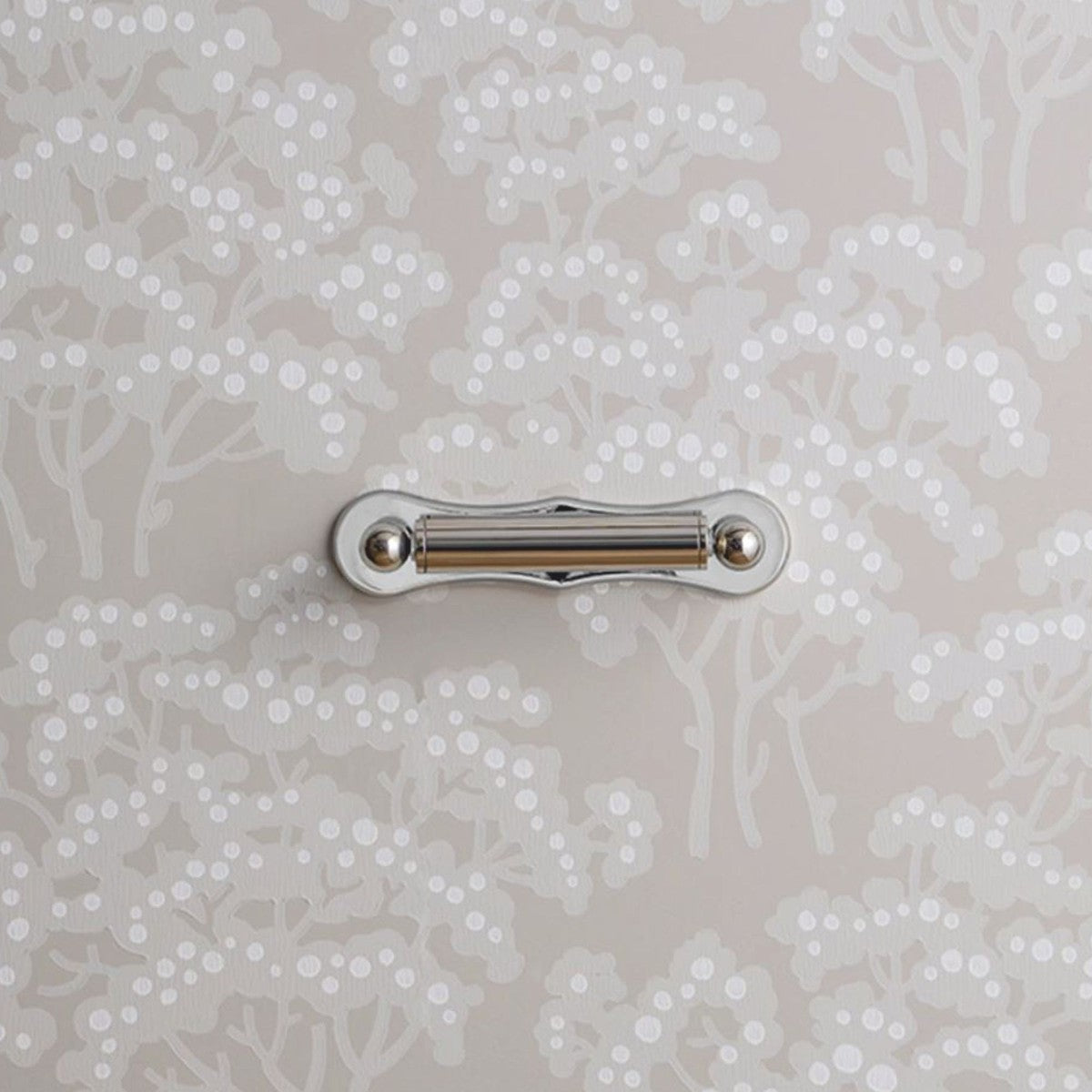 Casa Padrino Luxus Jugendstil Toilettenpapierhalter Silber 19 cm - Badezimmer Accessoires