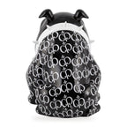 Casa Padrino Luxus Deko Figur Hund Bulldogge Schwarz / Weiß 20 cm - Deko Skulptur (KI Ansicht) 3